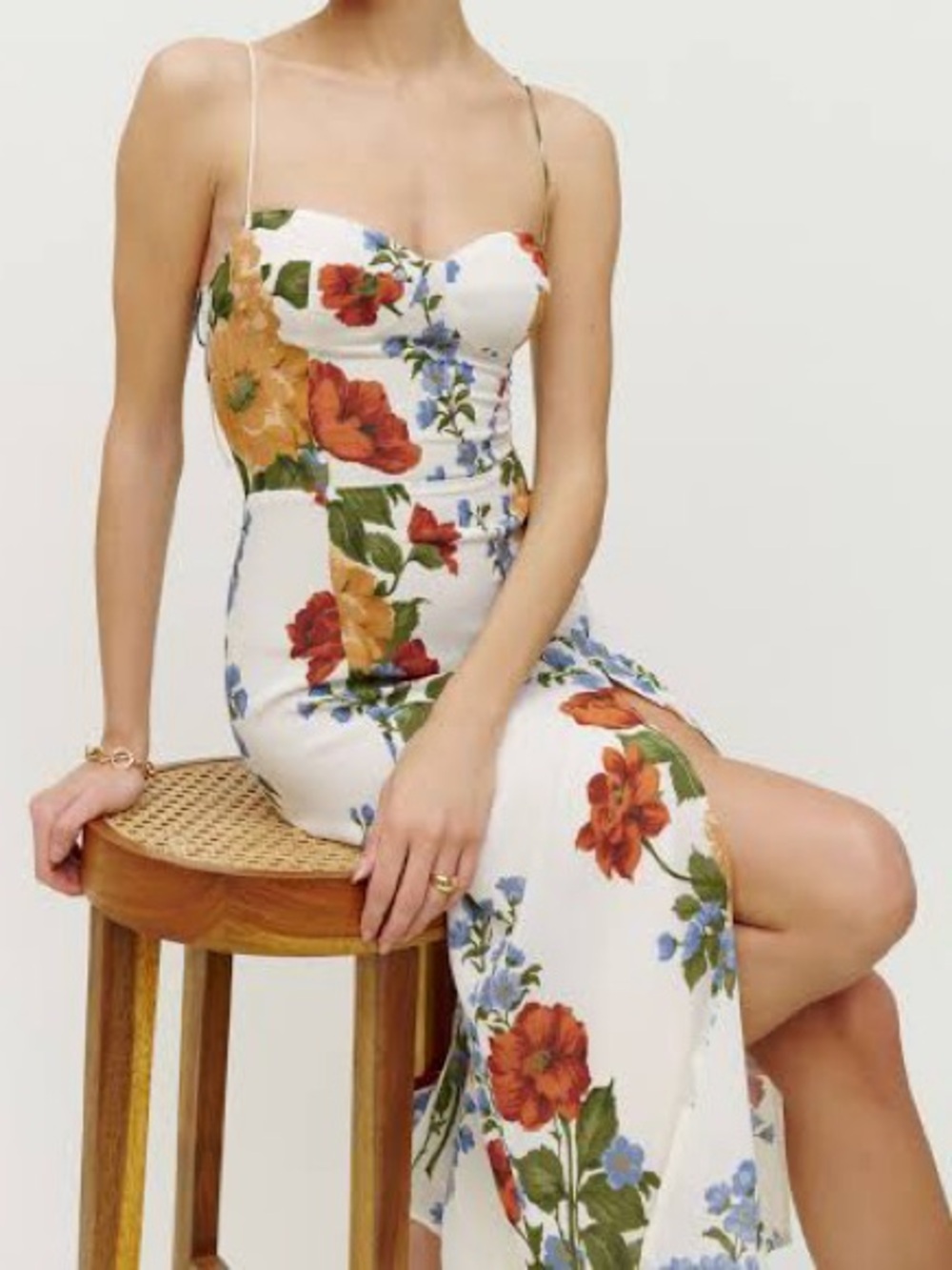 Reformation Juliette midi dress Formosa